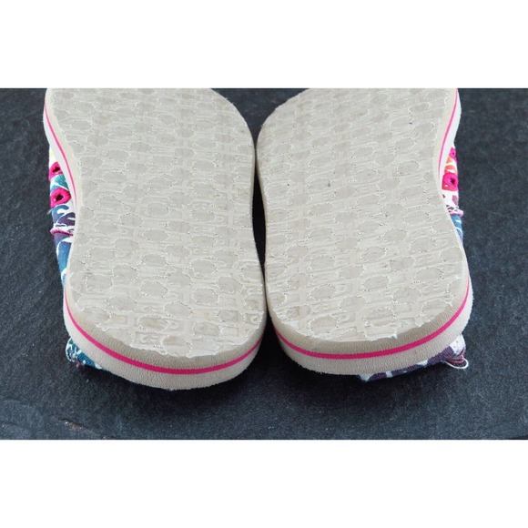 Sanuk Toddler Girls 10 Medium Multicolor Loafer Fabric‎ - Picture 6 of 7